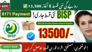 Read more about the article BISP 8171 Payment Update 2025 – New Installment Distribution Starts in Khushab, Bhakkar, Ghotki & Sargodha