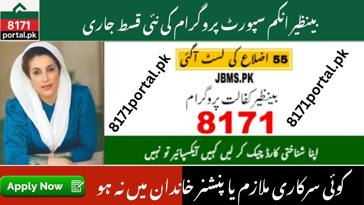 Read more about the article District list & payment Details for BISP may installment 2025